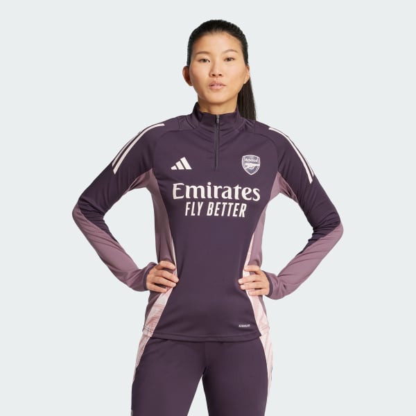 Lila FC Arsenal Tiro 24 Trainingsoberteil