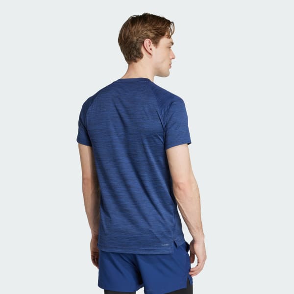 ブルー ジム+ 半袖Tシャツ