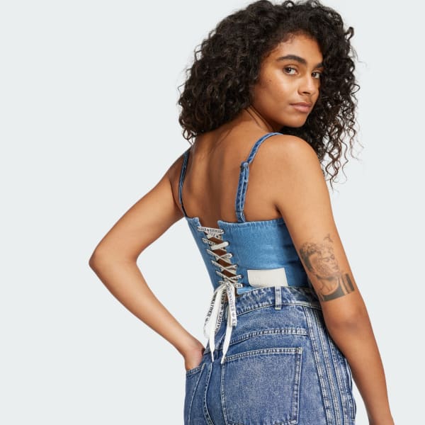 adidas デニムビスチェ 公式】アディダス adidas 返品可 KSENIASCHNAIDER ボクサー