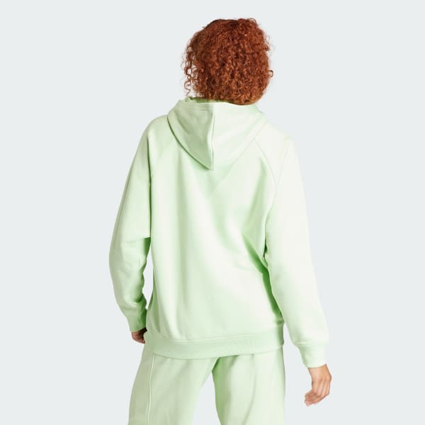 adidas ALL SZN Fleece Boyfriend Hoodie - Green | Women's Lifestyle | adidas  US
