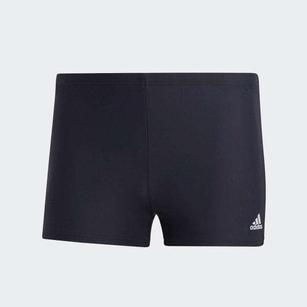 Blau Colorblock Swim Boxer-Badehose