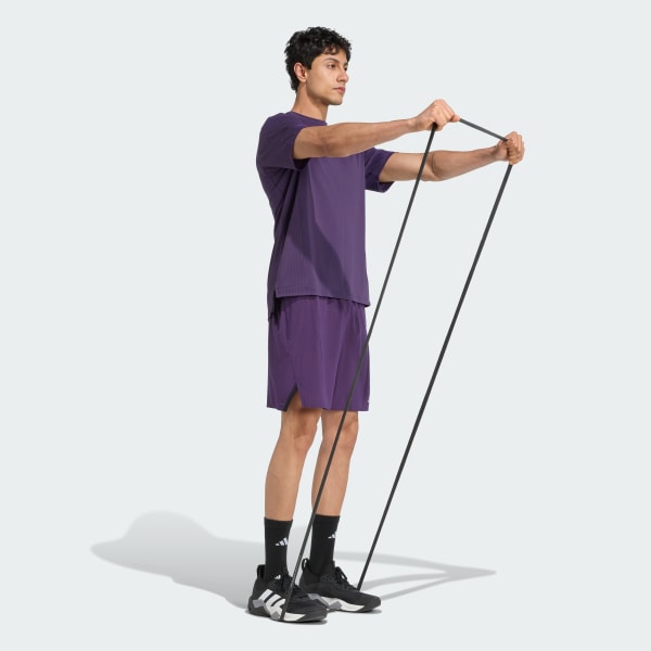 สีม่วง เสื้อยืด Designed-for-Training Intensity