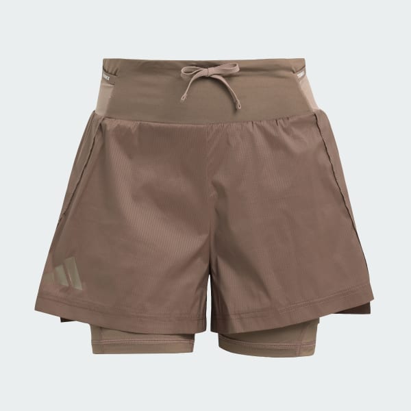 Brown Terrex Xploric 2in1 Shorts