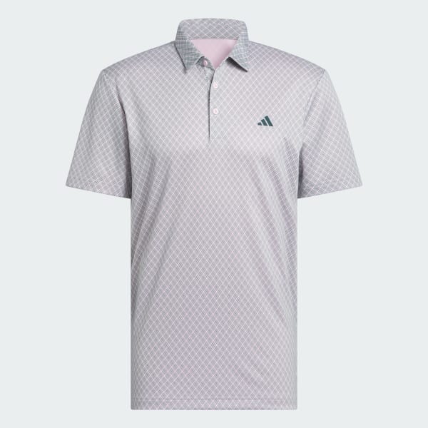 Pink Core Allover Print Polo Shirt