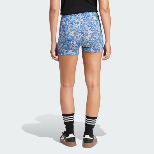 Cok-renkli adidas Originals x Liberty London Tonal Booty Şort