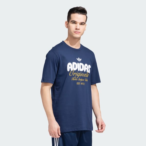 Blue Adidas Originals T-Shirt