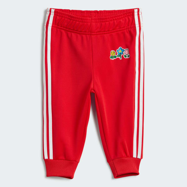 Rojo Conjunto SST adidas Originals x Hello Kitty