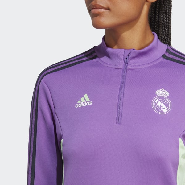 Paars Real Madrid Condivo 22 Training Longsleeve