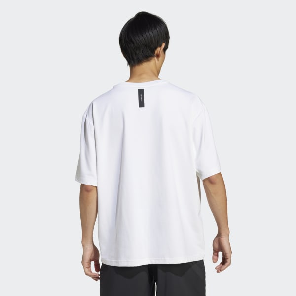 adidas ルーズフィット Tシャツ Tシャツ 半袖エッセンシャルズプラス ルーズフィット スモール