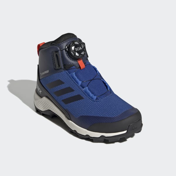 adidas Terrex Winter Mid Boa Hiking Shoes - Blue | adidas US