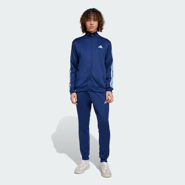 Blue 3-STRIPES FRENCH TERRY TRACKSUIT