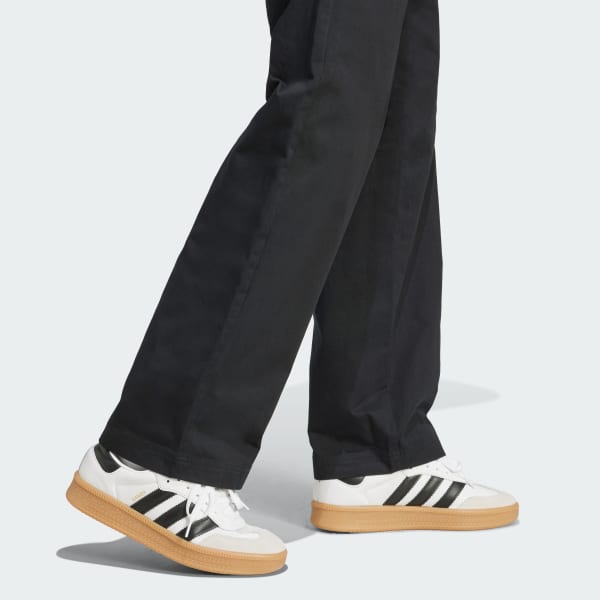Adidas Trefoil Essentials Chinos Black 32 Mens Originals Pants