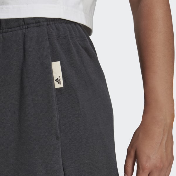 sedá Kalhoty Studio Lounge Wide Leg Fleece KO467