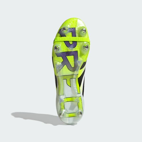 Blanc Chaussure languette rabattable Predator Elite Terrain gras