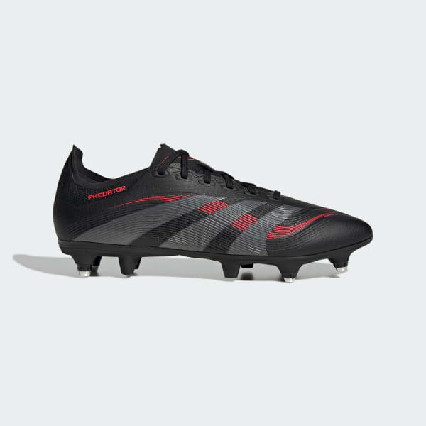 Preto Botas de Futebol Predator League – Piso mole