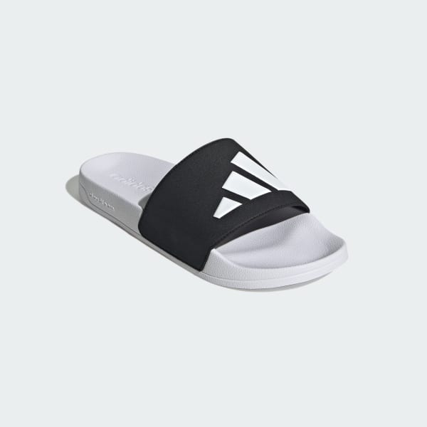 Black Adilette Shower Slides