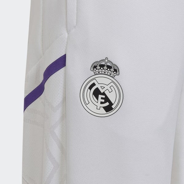 White Real Madrid Condivo 22 Training Pants MCA10