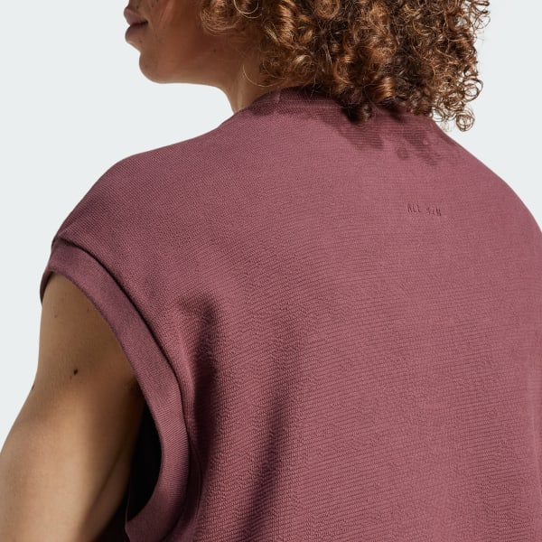 adidas Elevated All SZN Cloud Jersey Sleeveless Crew Tee