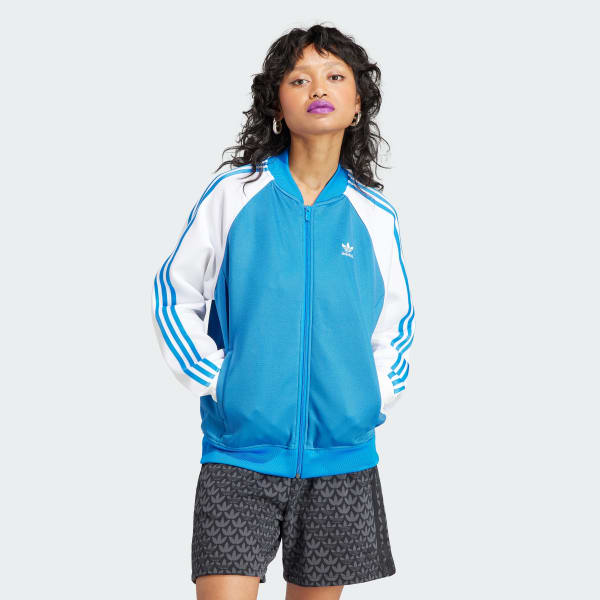 Azul Campera Adicolor Classics Oversized SST 