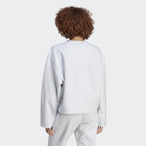 Grey Premium Essentials Crew Sweater