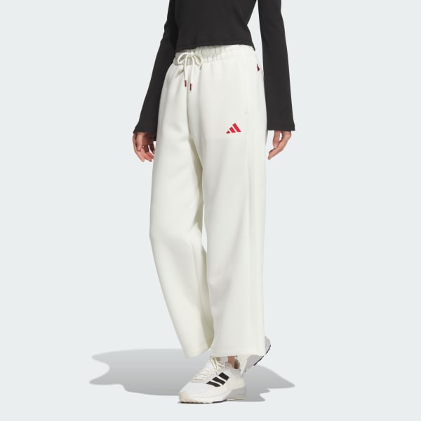 【adidas】CNY WIDE LEG KNIT JOGGERS ジョガーパンツ adidas CNY Wide Leg Knit Pants - Black | adidas Malaysia