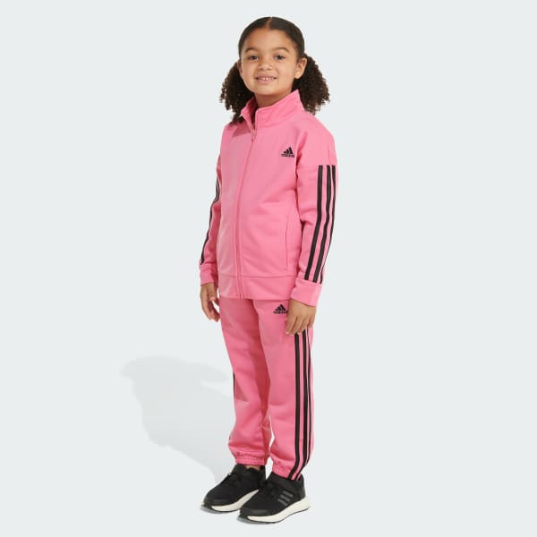 adidas Two-Piece Long Sleeve US Set Tricot | Essential - Training Pink | Kids\' adidas