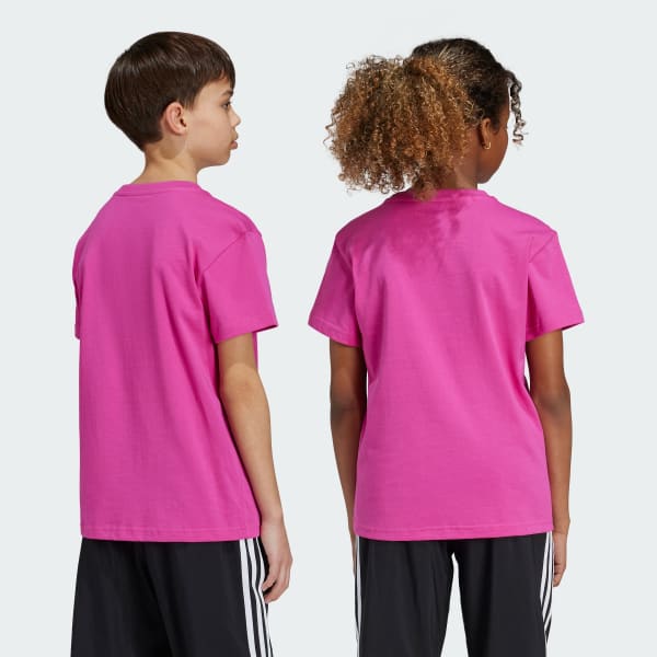 Rosa Camiseta Adicolor Trefoil Infantil