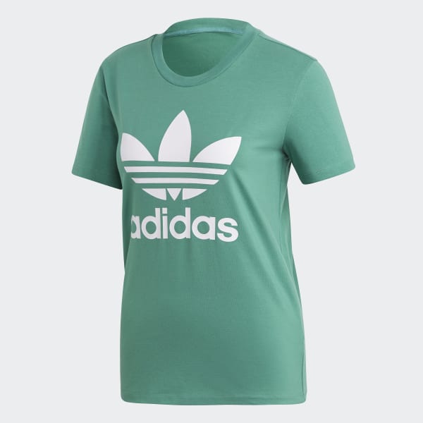 สีเขียว เสื้อยืด Trefoil