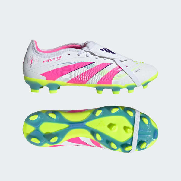 Λευκό Predator Pro Fold-Over Tongue Firm/Multi-Ground Boots
