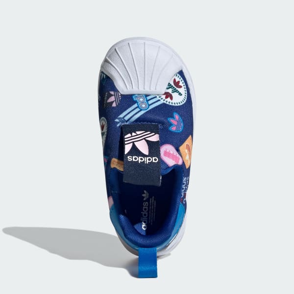 Blue Superstar 360 Shoes Kids