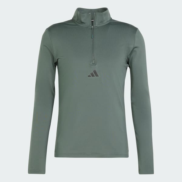 adidas Workout Quarter-Zip Track Top - Grey | adidas Canada