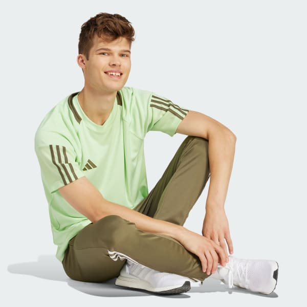 zelená Tričko Sereno AEROREADY 3-Stripes
