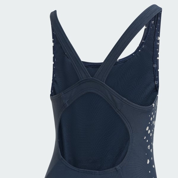 Bla Glitter V-back Swimsuit för barn