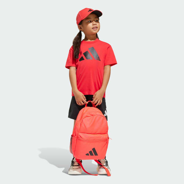 Red Essentials Tee Set Kids