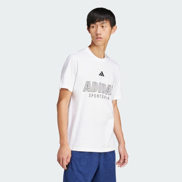 Vit House of Tiro Linear Graphic T-Shirt