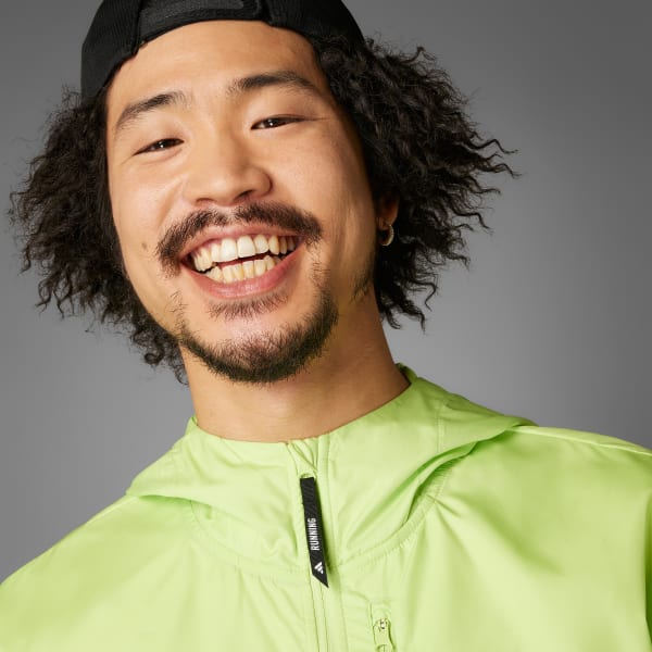 Verde Chaqueta Own the Run Colorblock