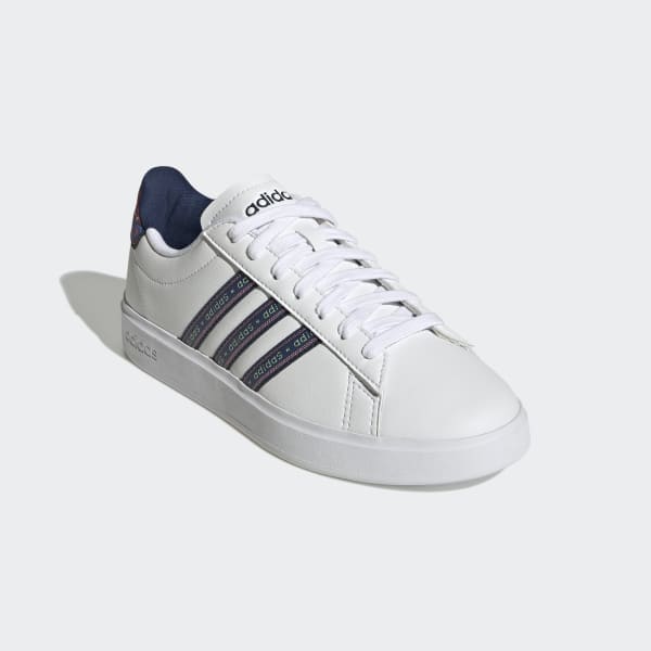 White Grand Court Cloudfoam Lifestyle Court Comfort Style Shoes