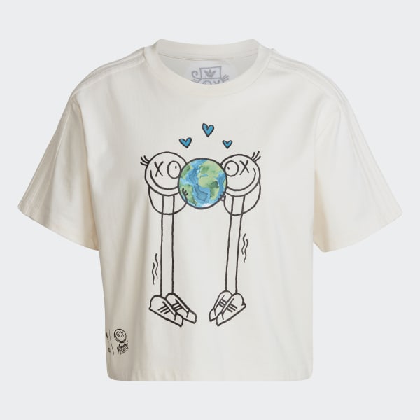Branco T-shirt adidas Originals x André Saraiva VT211