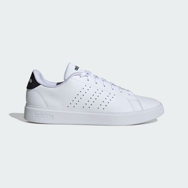 Adidas advantage clean white green top