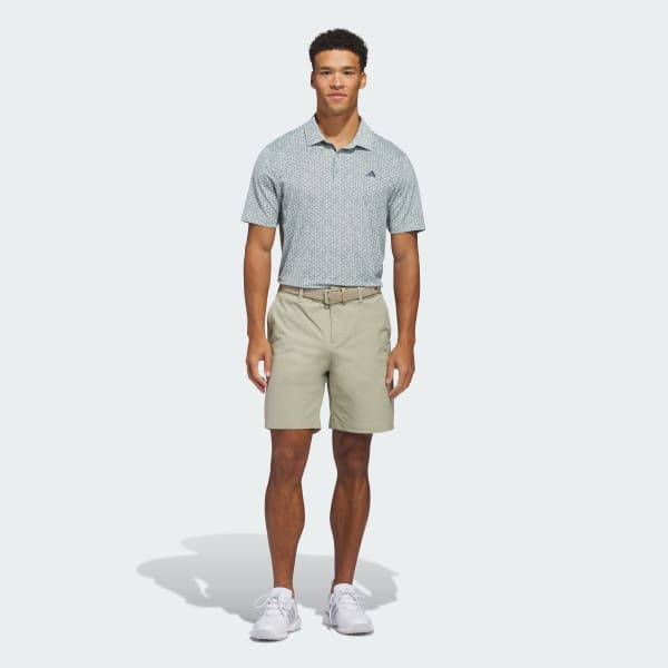 Green ULTIMATE365 MESH TANGO PRINT CLIMACOOL POLO SHIRT