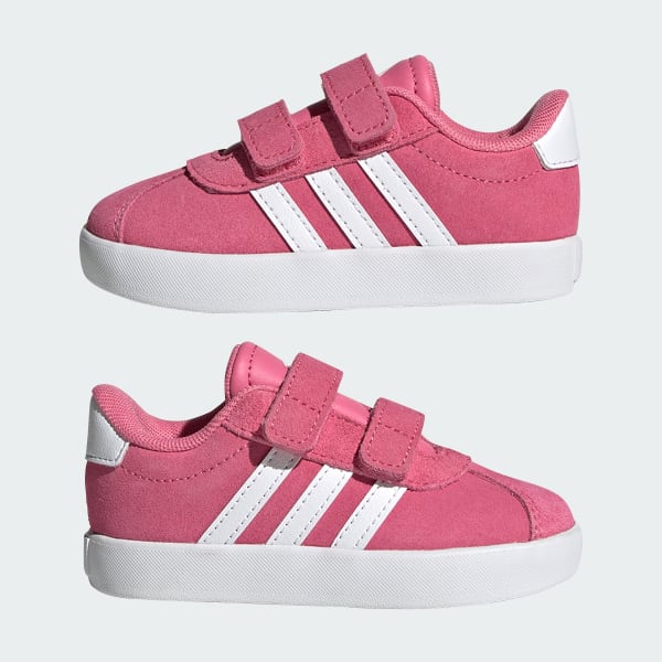 adidas VL Court 3.0 Shoes Pink Free Shipping with adiClub adidas US