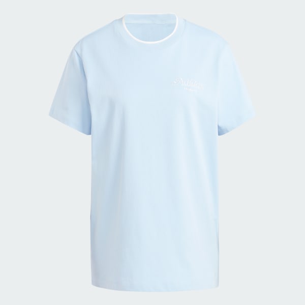 Blue Graphic Loose Tee