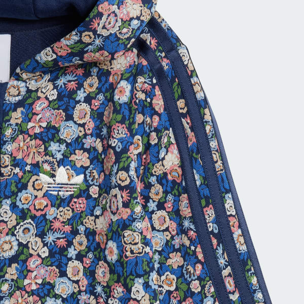 Blue adidas Originals x Liberty London Bodysuit Kids