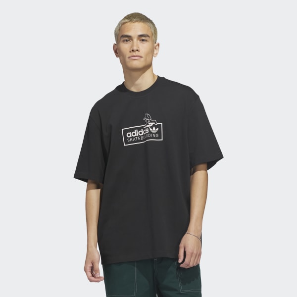 adidas Skateboarding x Mark Gonzales Logo Tee - Black | Free