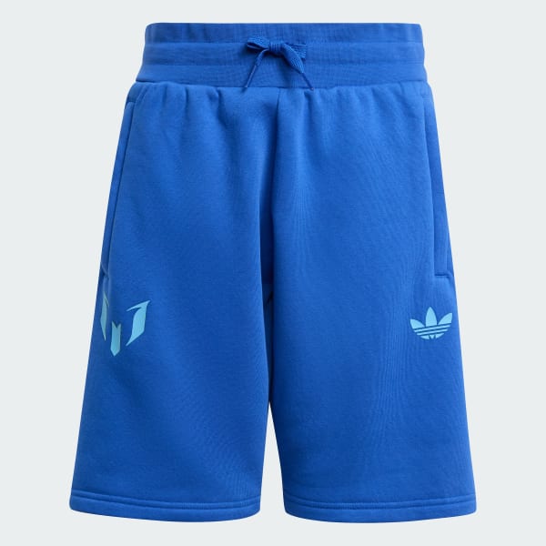 Blue Messi Shorts Kids