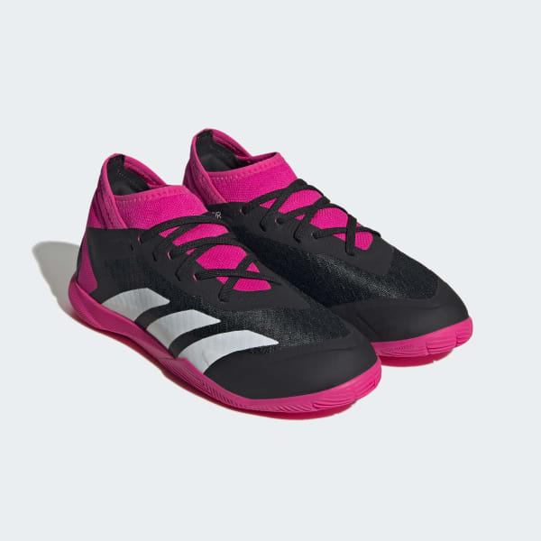 adidas Predator Accuracy.3 Indoor Soccer Shoes - Black | Kids' Soccer ...