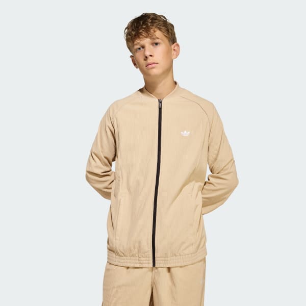 Beige CAMPERA DEPORTIVA SST OVERSIZED DE CORDUROY