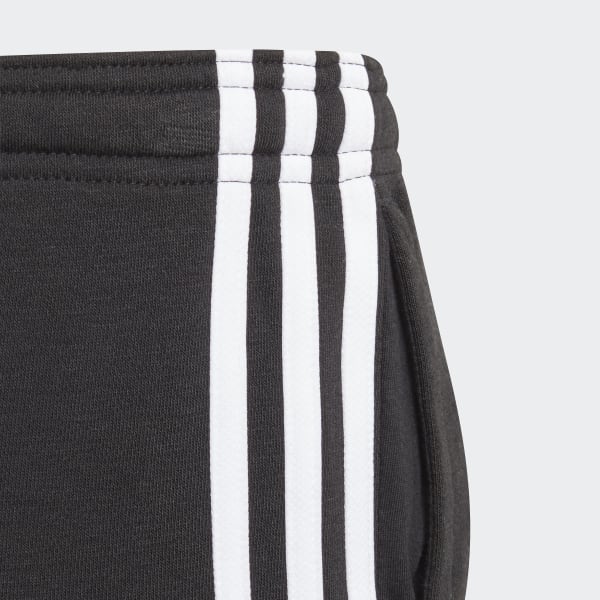 Negro Pantalón adidas Essentials 3 Tiras Felpa