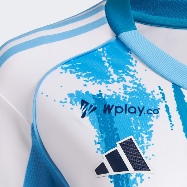 Blanco Camiseta Visitante Millonarios FC 2025 Mujer