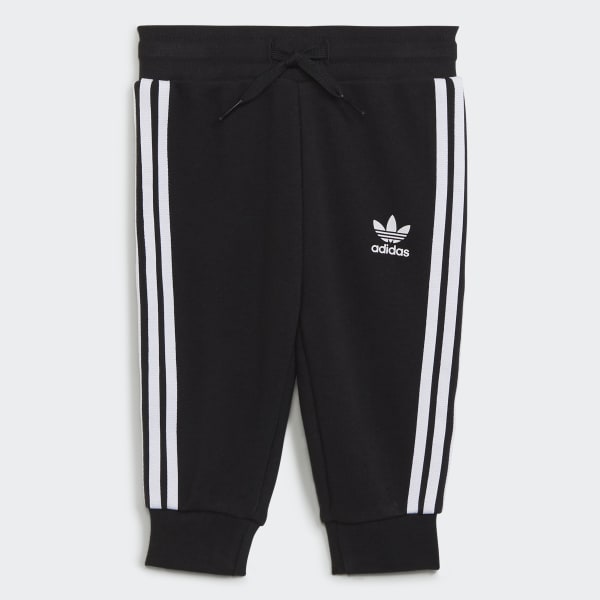 Negro Conjunto Buzo con Capucha Adicolor